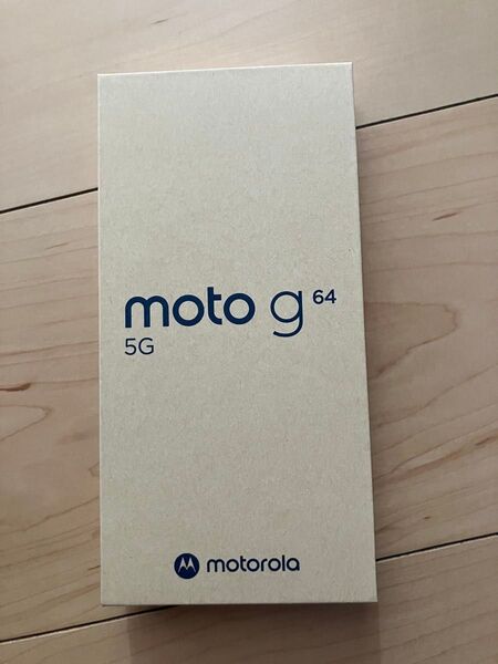 新品未開封 moto g64 5G 6.5インチ メモリー8GB ストレージ128GB シルバーブルー simフリー