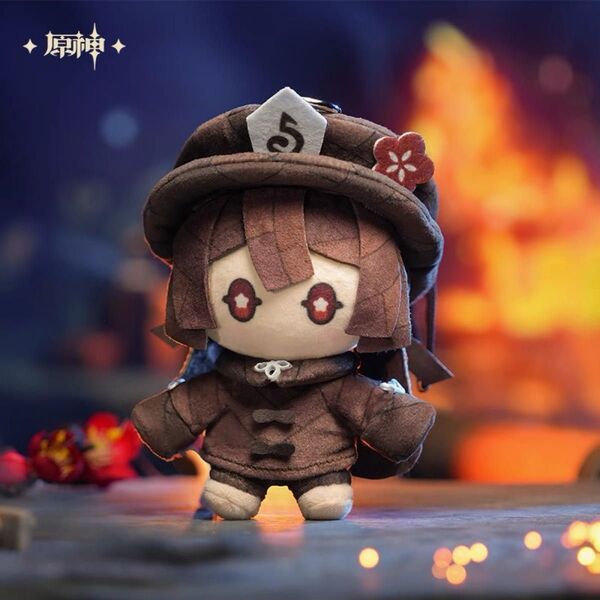 【原神 公式正規品】胡桃 ぬいぐるみ - 海灯祭 籐人形 藤人マスコット