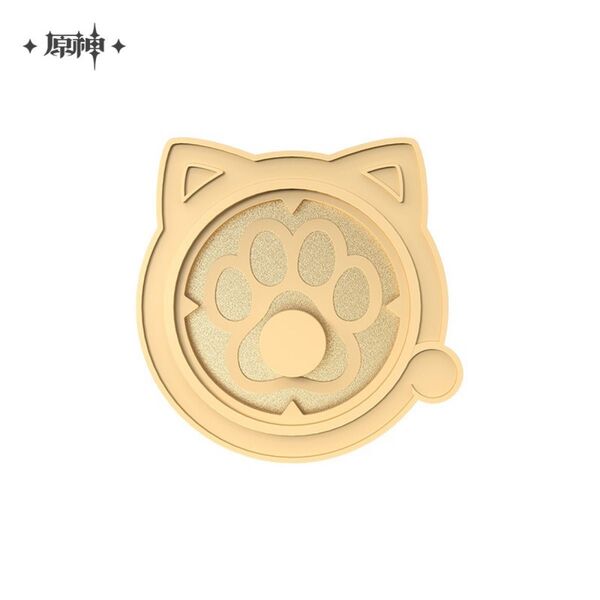 【原神 公式グッズ】七聖召喚シリーズ 猫型缶バッジフレー キャッツテール