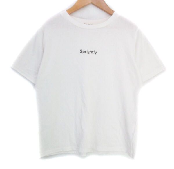 キューティーブロンド Tシャツ カットソー 半袖 クルーネック M 白