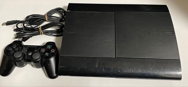 PlayStation3 CECH-4000C PS3 チャコールブラック 500GB コントローラー付属