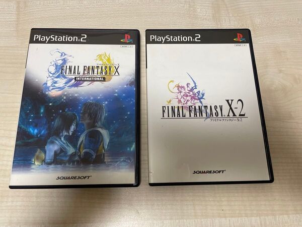 PS2 ファイナルファンタジーXインターナショナル X-2 2本セット