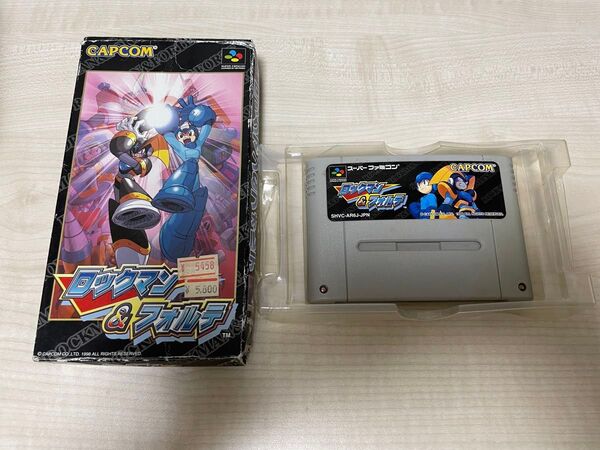 CAPCOM ロックマン&フォルテ スーパーファミコン SFC ソフト