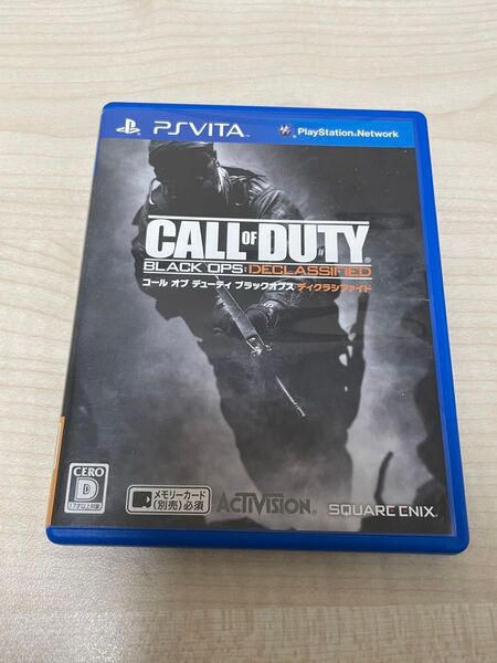 PS vita コール オブ デューティ ブラックオプス ディクラシファイド COD プレイステーションヴィータ ゲームソフト