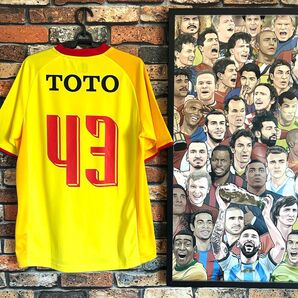 美品 ギラヴァンツ北九州 本山雅志 ユニフォーム bonera サッカー Jリーグ 鹿島アントラーズ 日本代表 フットサル シャツ