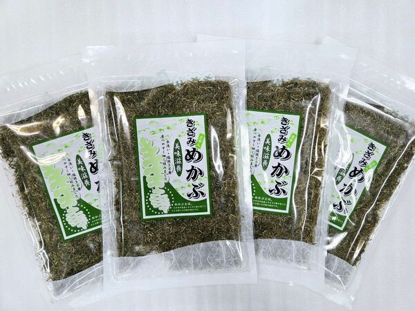 きざみめかぶ 4袋 味付き 国産