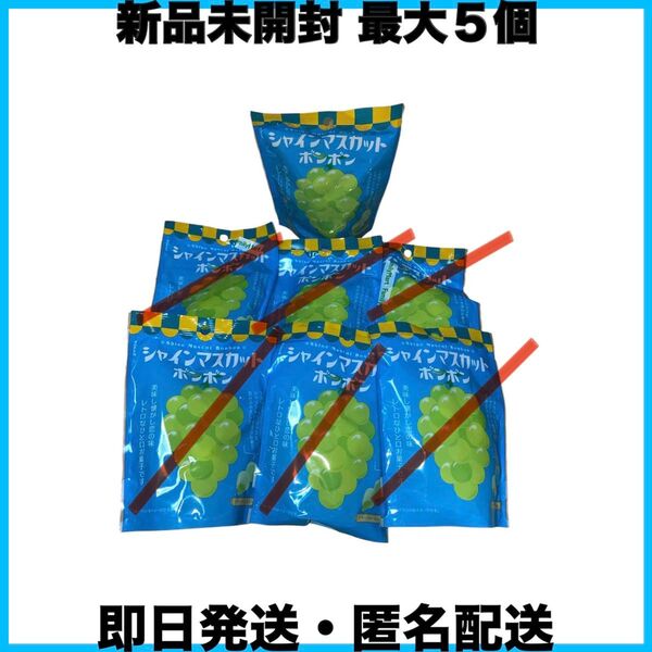 シャインマスカットボンボン 新品・未開封 1袋(1袋8粒入り)(賞味期限:写真2枚目)