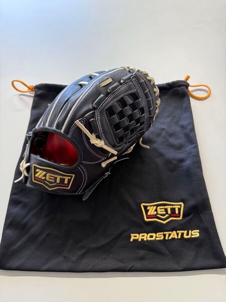 ゼット プロステイタス Special Edition 源田モデル ZETT 内野手用 硬式 グローブ 右投用 野球 グラブ