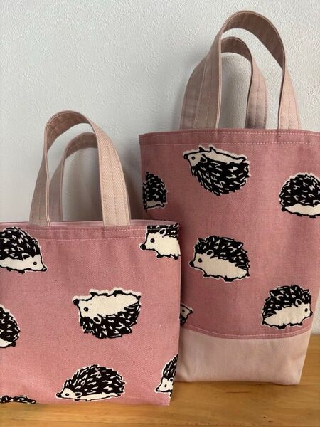 7P ミニトートバッグ 2枚セット ハンドメイド