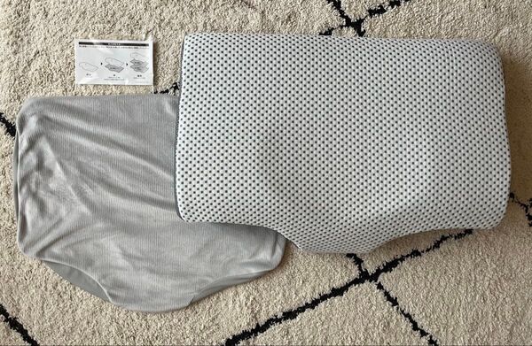 ニトリ 横向き寝が楽な枕 ナチュラルフィット2+別売り専用枕カバー Nフィット