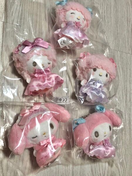 マイスウィートピアノ シークレットパペットマスコット サンリオ マイメロディ マイメロ 指人形 ぬいぐるみ ピアノちゃん