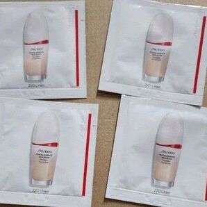 SHISEIDO エッセンス スキングロウ ファンデーション 220 Linen 1ml 4包 美ST2025年雑誌付録
