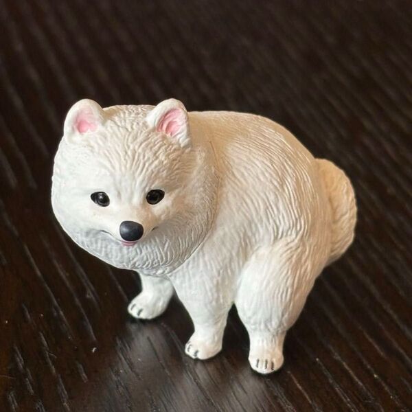 ふんばり〜ぬ ふんばりーぬ 犬 フィギュア ガチャ ポメラニアン