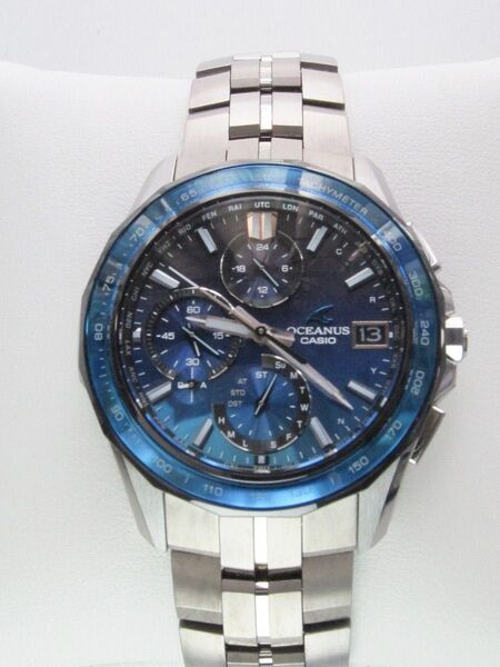 ”世界限定1500本” CASIO OCEANUS オシアナス マンタ OCW-S7000A-2AJF フルコマ 元箱付 極美品