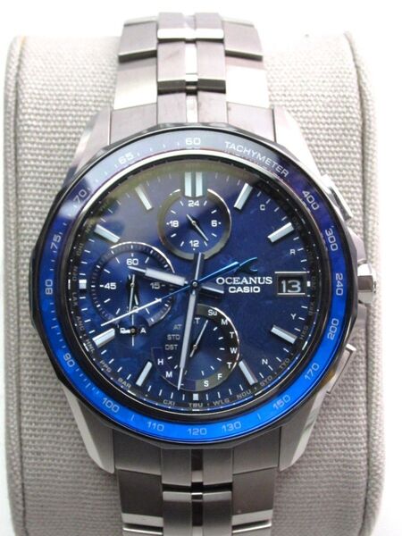 ”世界限定1200本” CASIO OCEANUS オシアナス マンタ OCW-S7000C-2AJF フルコマ 元箱付 極美品