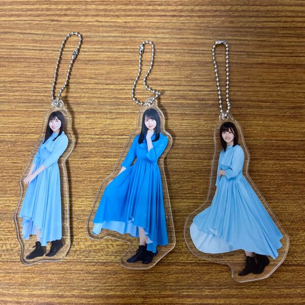 日向坂46くじ 上村ひなの 河田陽菜 松田好花 アクリルキーホルダー