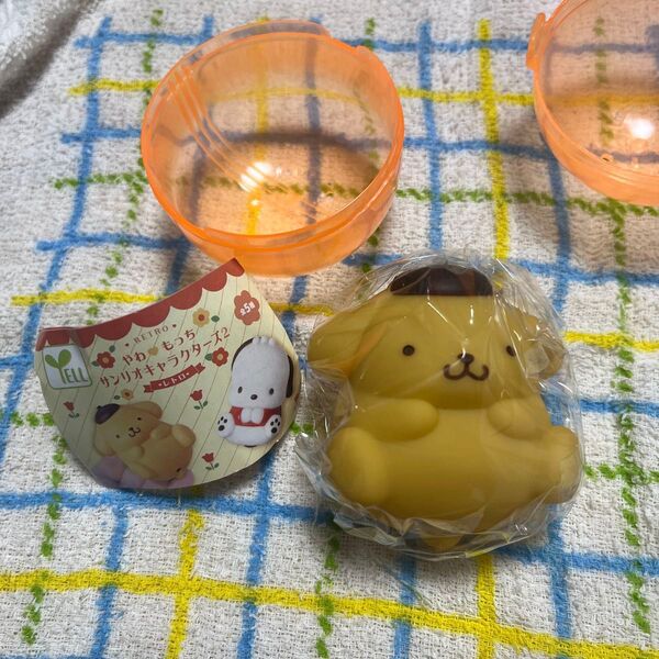 ポムポムプリン やわもっち / サンリオキャラクターズ ガチャガチャ カプセルトイ やわもっち
