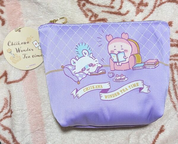 ちいかわ wonder tea time ティータイム レピア織 ポーチ b