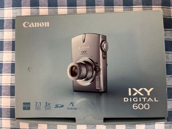 【中古】Canon IXY DIGITAL 600 ※バッテリーパック・バッテリーチャージャー・SDカードなし