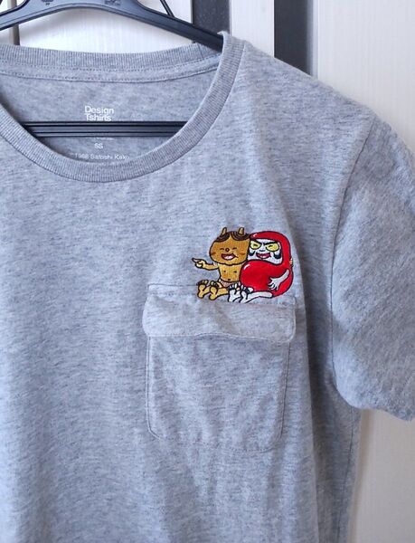 グラニフ DesignTshirtStore graniph かこさとし だるまちゃん かみなりちゃん Tシャツ 半袖 サイズSS