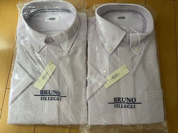 BRUNOFILLEGLI Mサイズ ドレスシャツ 2枚セット