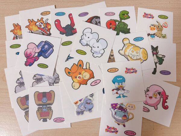ポケモンデコキャラシール ポケモンパン 第一パン
