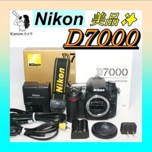 美品 Nikon D7000 ハイスペック 本格派 一眼レフ ボディ 高機能 元箱付 ボディ ニコン D7000 Nikon