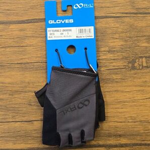 【新品】R×L アールエル FIT TOURING2 フィットツーリング2 自転車用 グローブ パッド入り グレー Sサイズ