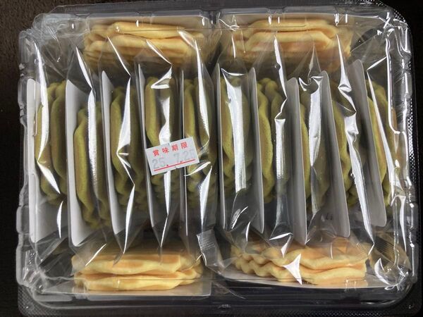 和菓子 兆雅せんべい 食べ比べ 抹茶&バニラ&苺 ヴァッフェル