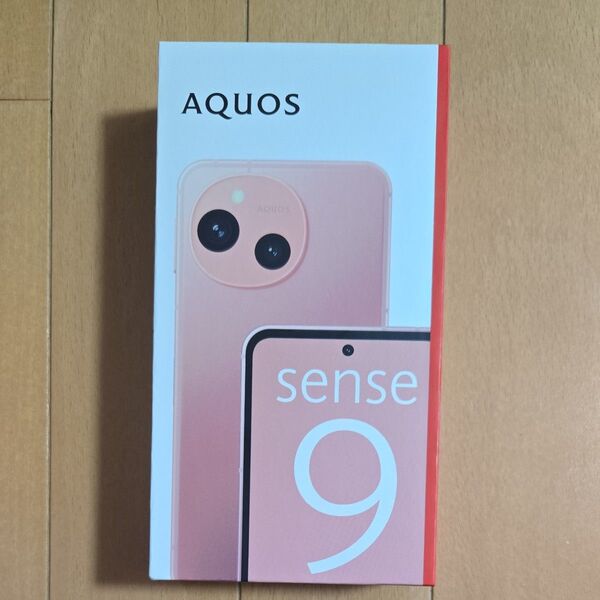 AQUOS sense9 SH-M29 6.1インチ メモリー6GB ストレージ128GB コーラル【ほぼ新品 納品書あり】