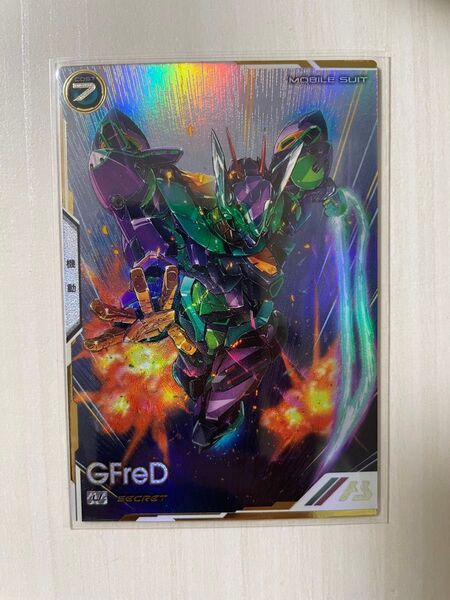 ★ガンダムアーセナルベース FQ3弾 SEC ジフレド FQ03-034 U シークレット 未使用 ジークアクス ニャアン★