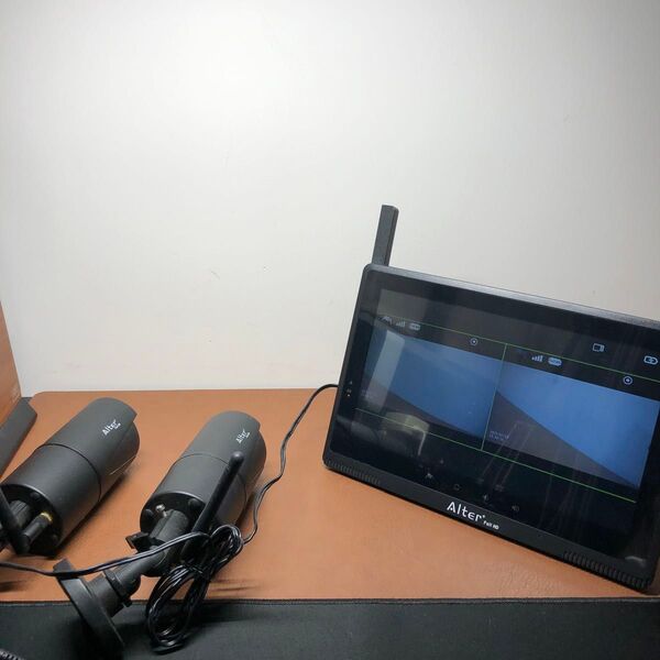 Alter フルHD無線カメラ&モニターセット AF101 防犯カメラ ワイヤレスカメラ AFH-121Rx/AFH-111Tx