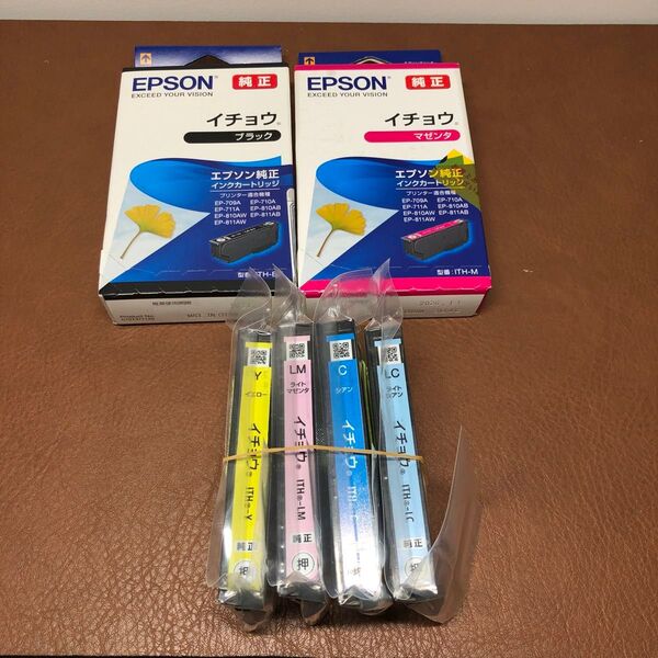 EPSON エプソン 純正 インクカートリッジ イチョウ ITH-6CL 6色パック相当