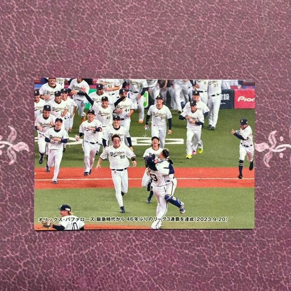 チェックカード オリックスブレーブス 2024 カルビー プロ野球チップスカード (複数買い、2枚目から250円引き ※要コメ申請