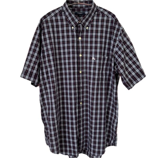 BURBERRY BLACK LABEL 半袖シャツ チェック柄