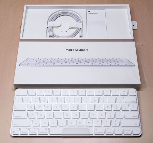 Apple Magic Keyboard US配列 Lightning MK2A3LL/A A2450 キーボード(ほぼ新品)