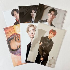 SixTONES 田中樹 クリアファイル 6枚 ISLAND STORE DREAM BOYS ドリボ ツアーグッズ
