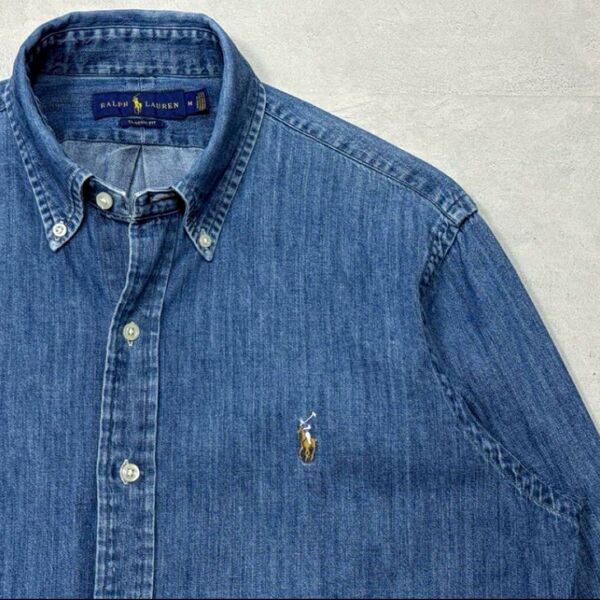 【値下げ中】ラルフローレン ポロ POLO RALPH LAUREN DENIM BD SHIRT ボタンダウン デニムシャツ