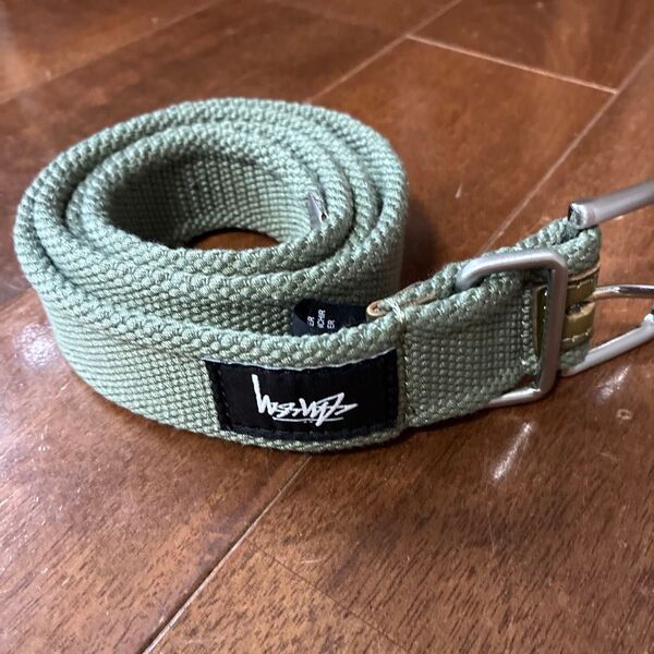 STUSSY ベルト グリーン系