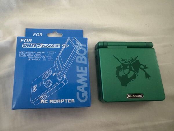 GBA SP ゲームボーイアドバンスSP レストア品 レックウザ