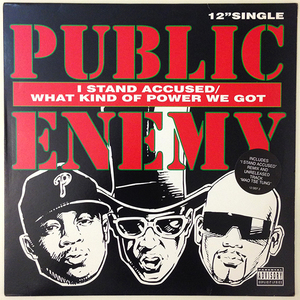 Public Enemy/I Stand Accused アナログ12inchEP UK盤