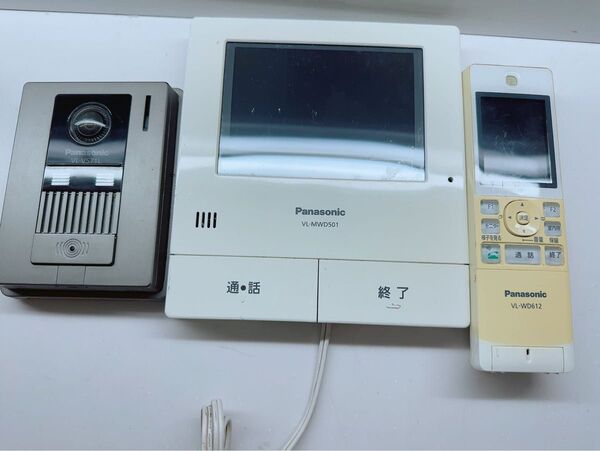 Panasonic テレビドアホン VL-MWD501 vl-wd612