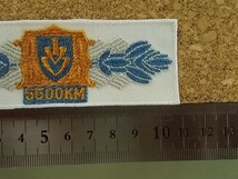 IVV 国際市民スポーツ連盟 『5500km』ウォーキング認定ワッペン/刺繍パッチ表彰エンブレム紋章JVA日本市民スポーツ連盟アップリケ運動 v116_画像8