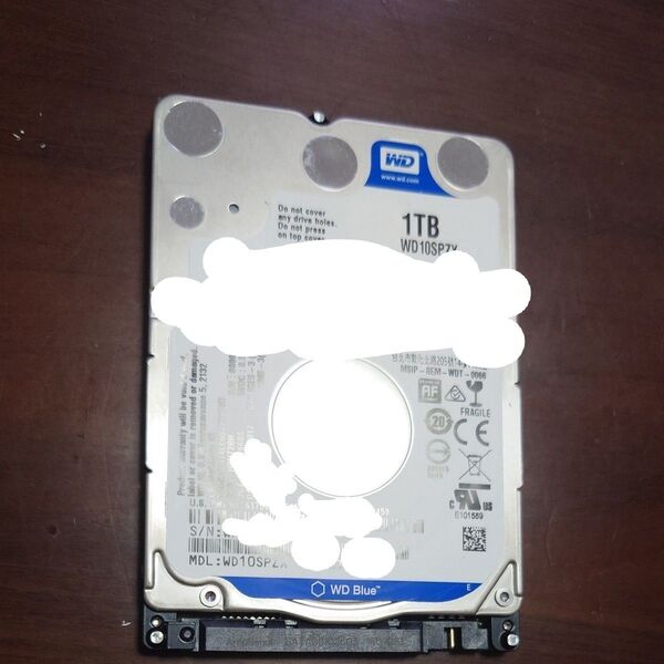 WD 2.5インチ ハードディスク WD10SPZX