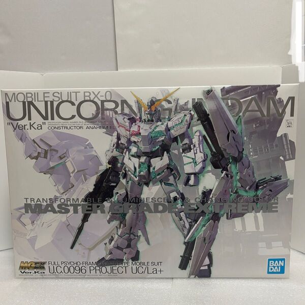 未使用未組立品 1/100 MGEX RX-0 ユニコーンガンダム Ver.Ka プレミアム
