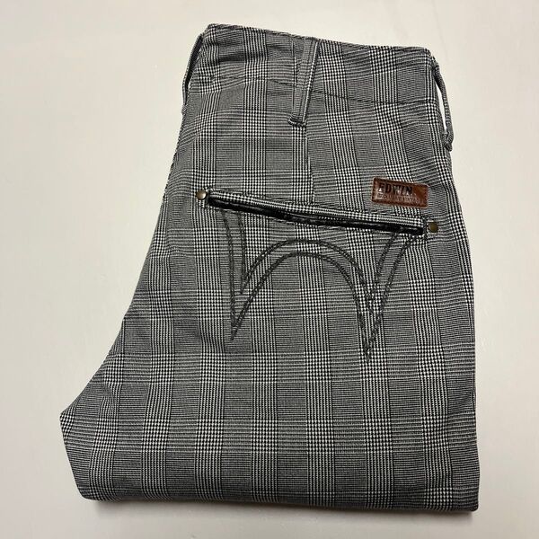EDWIN エドウィン KX0001 ストレッチパンツ 千鳥格子 M