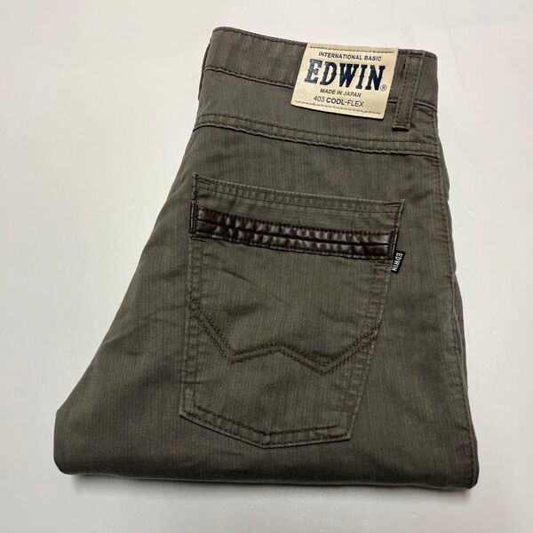 EDWIN エドウィン FC403S COOL ストレッチパンツ 白樺 W30 日本製