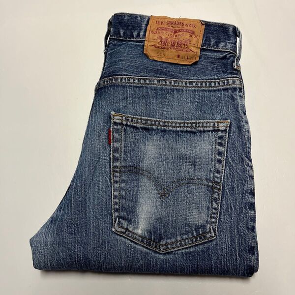 Levi’s リーバイス 505 レギュラーフィットストレートジーンズ デニムパンツ W31 L34