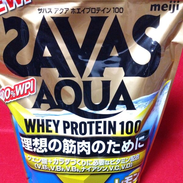 ザバス アクア ホエイプロテイン100 レモン風味 840g