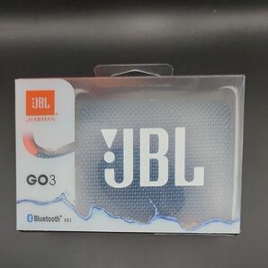 【新品未開封】ポータブル ウォータープルーフ スピーカー JBL GO 3 JBLGO3BLUP